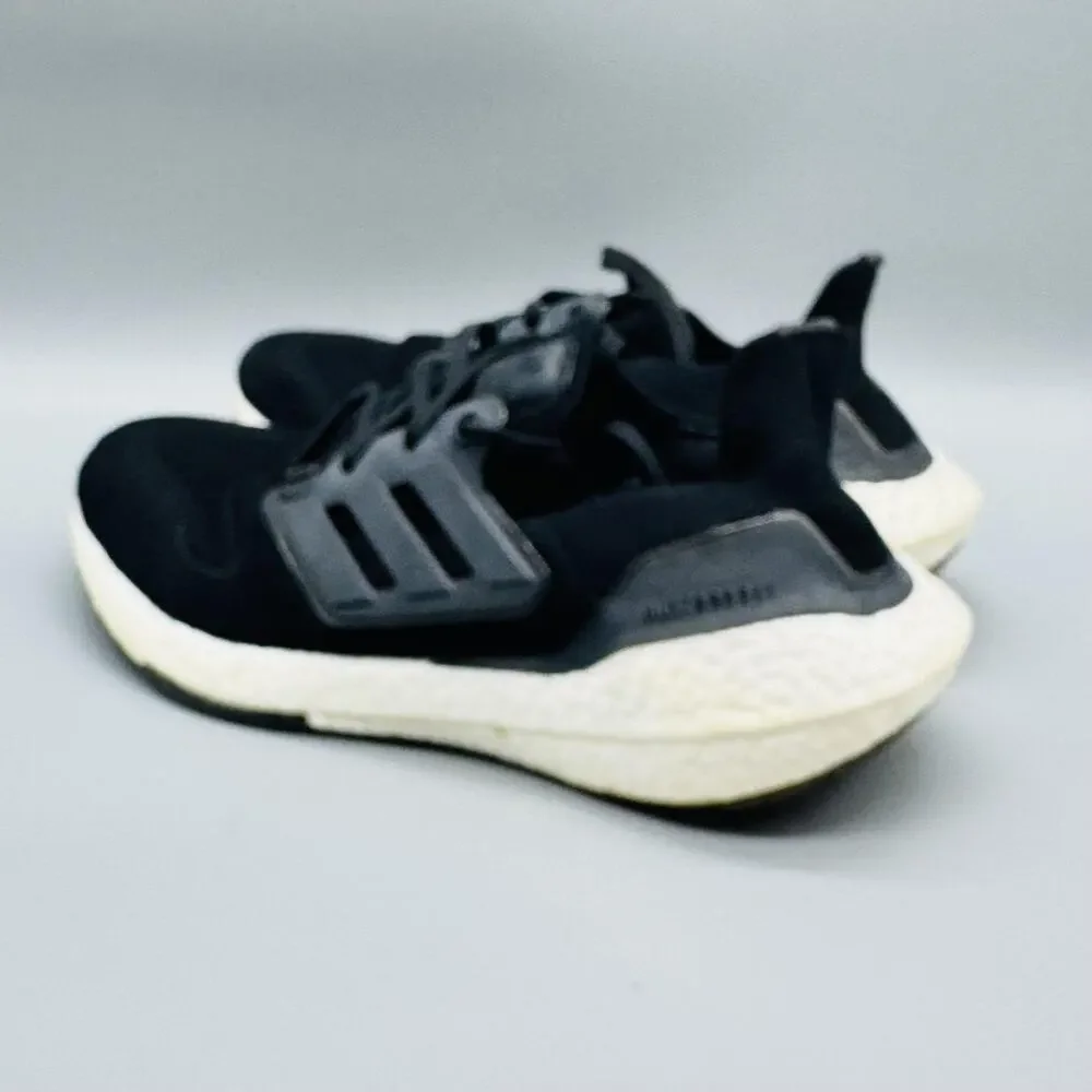 Adidas Shoes Womens 7.5 Black White Ultraboost 22 Running Athletic Sneakers